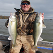 red river walleye fishing with Cat Eye Outfitter